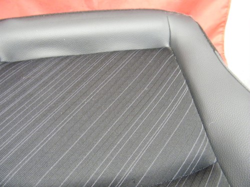SMART CAR 451 FORTWO 2007-2014 BLACK HALF LEATHER PASSENGER / DRIVERS SEAT BASE - Picture 5 of 9