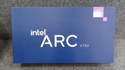 INTEL Arc A750 8GB GDDR6 Pcie 4.0 Grafikkarte HDMI Displayport Gebraucht