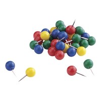 Magnetoplan Pin Nadeln 6 X 17 Mm Blisterpackung Rot 100 StüCk 100 Stk
