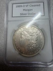 1889 O  US Morgan Silver Dollar VF Cleaned 90% Silver Ungraded You Decide