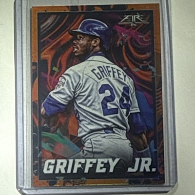 Topps 2022 Fire Ken Griffey Jr Mariners #116 Orange Parallel 261/299
