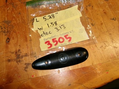 Bernardelli plastic buttplate, might be for rifle or shotgun I don't know