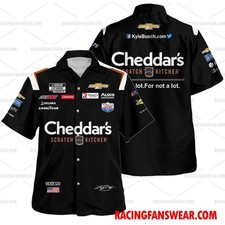 Kyle Busch Nascar 2023 Cheddar8217s Racing Uniform Apparel Clothes Hawaiian