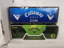 Callaway HX Bite Golf Balls 3 Pack White Brand New Callaway CBX 3 pack New