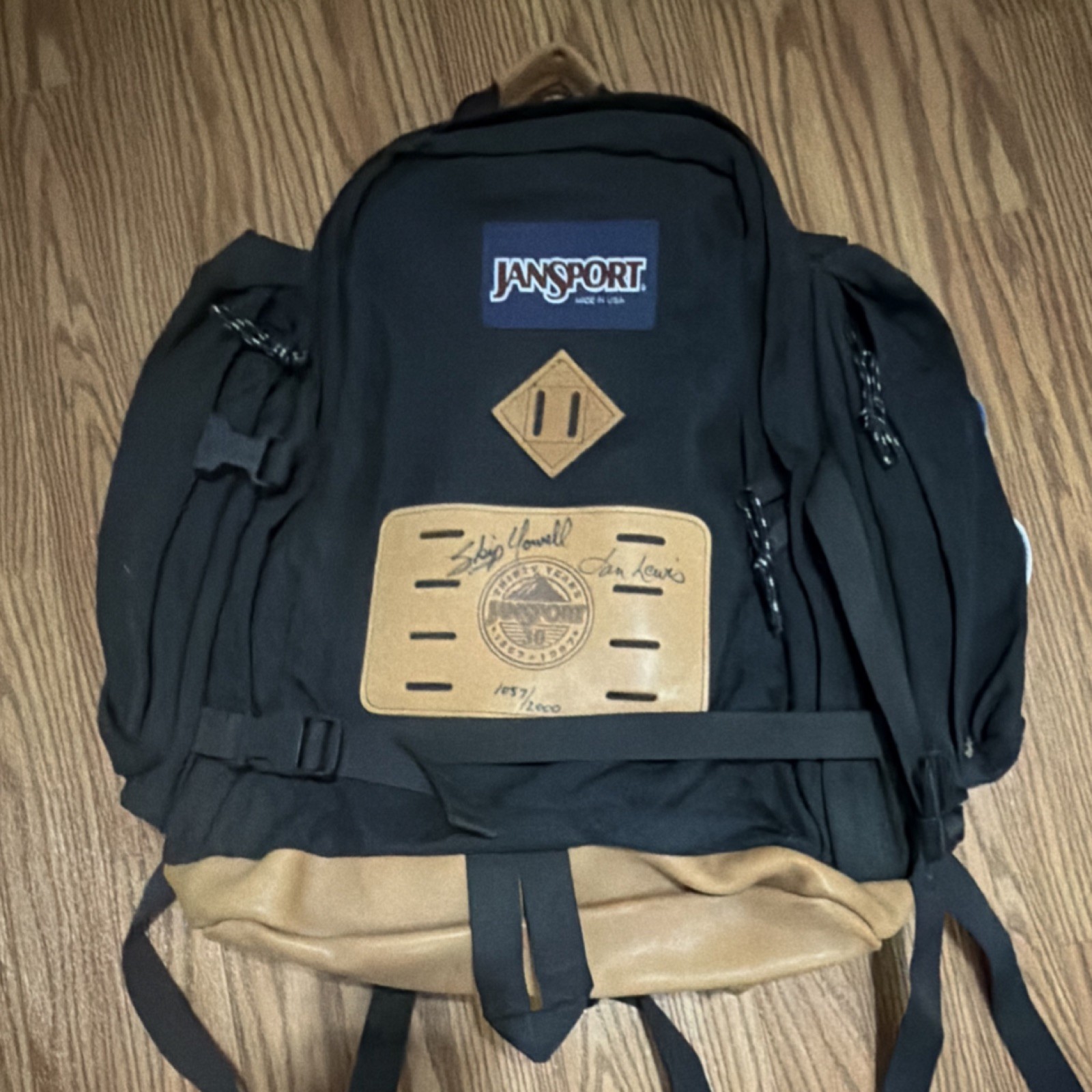 Canvas Leather Commemorative Patches