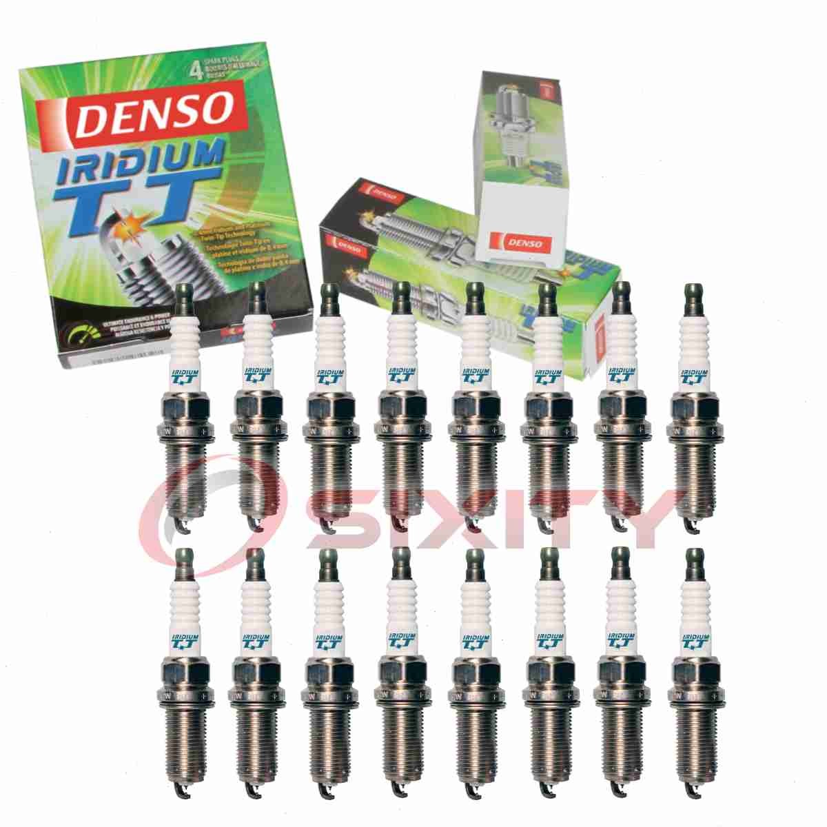 16 pc Denso Iridium TT Spark Plugs for 2005-2009 Mercedes-Benz SLR McLaren pg