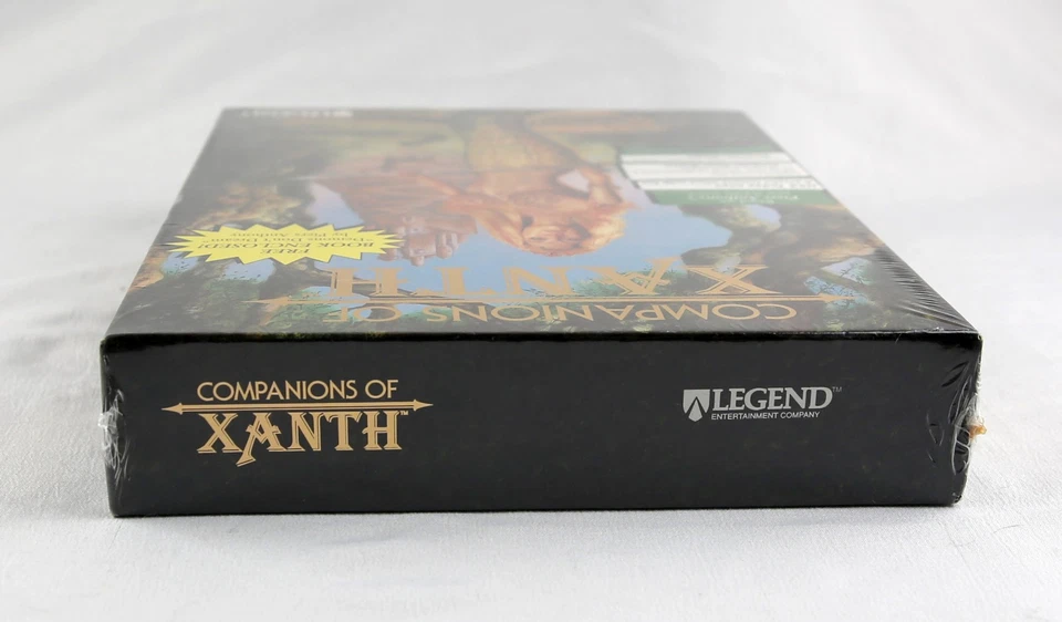 SEALED 1993 Companions of Xanth with Novel Legend Entertainment RARE Big Box PC - Image 3 of 4