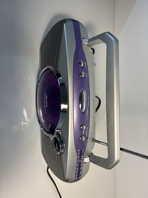 Rare Vintage 2000s GPX C961 CIT CD Player AM/FM Radio (purple