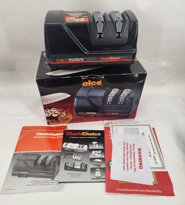 Chef's Choice Model 316 Diamond Sharpener for Asian Knives With Box