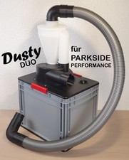 Vorabscheider Dusty DUO  -  f&uuml;r Parkside Performance PPWD 30 B2  - Doppel-Zyklon