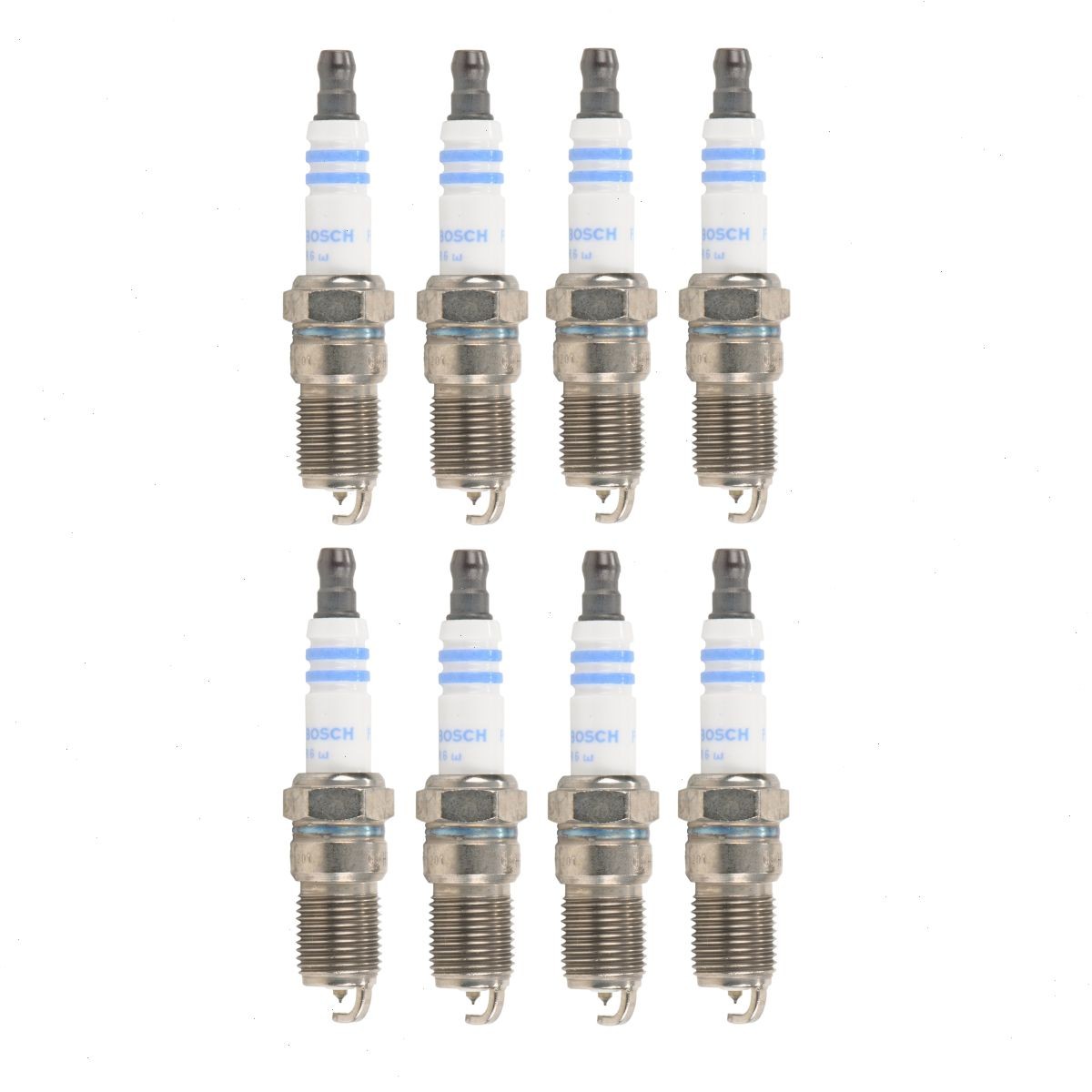8 pc Bosch Platinum Spark Plugs for 1996-1999 Chevrolet K1500 Suburban 5.7L lh
