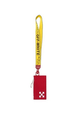 Virgil Abloh Off-white Arrows Lanyard Cardholder RED Brand New RARE 2017