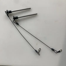 1/4" x 3.00" Quick Release Pin Ball Locking Pin with Push Button 25cm Wire