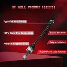 For 2014-2018 Kia Soul 1.6L CV Axle Shaft Assembly Manual Front Right