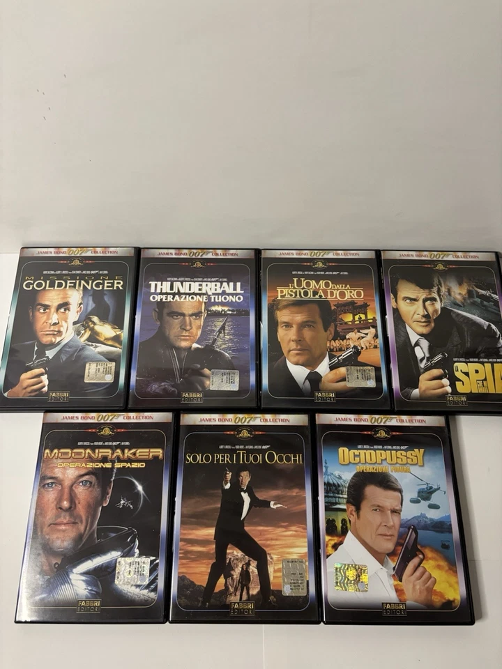 JAMES BOND 007 COLLECTION 20 DVD FABBRI EDITORE OTTIME CONDIZIONI COME NUOVI - Immagine 3 di 4