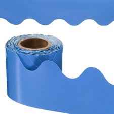 Bulletin Board Border, 41 Feet Poster Chalkboard Cork, Blue