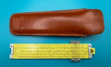 Pickett N600-ES Log Speed Rule + Leather Case + has CIF Scale
