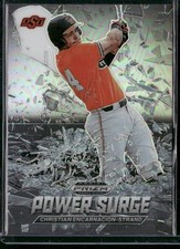 2021 Panini Prizm #PS-CE Christian Encarnacion-Strand Power Surge Silver Prizm
