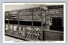 Columbia SC-South Carolina Eckerd Modern Prescription Counter Vintage Postcard
