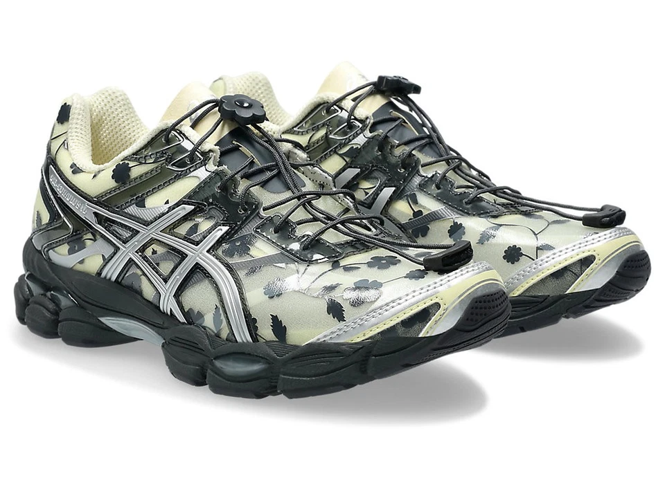 ASICS GEL-Nimbus 16 "Cecilie Bahnsen" colorazione floreale misura 10,5 1203A762-750 - Immagine 2 di 4