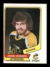 1976 O-Pee-Chee WHA #106 John Hughes   EX/EX+ X3591755