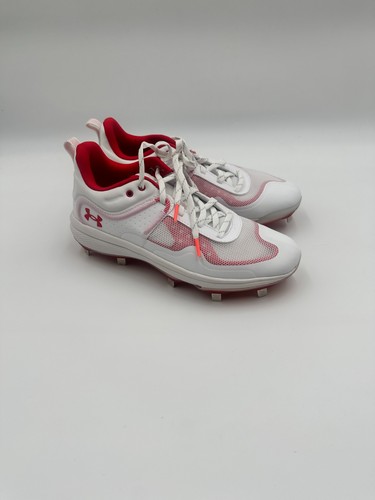Under Armour Chaussures de softball Glyde 2.0 Mt pour femme, (001) Noir/Noir/Argent Métallique