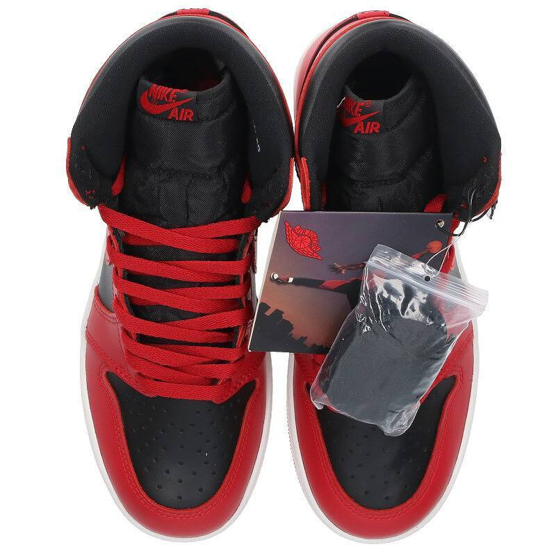 NIKE Men 8.0US Sneakers Air Jordan 1 Hi 85 Varsity Red NIKE Men 8.0US Sneakers Air Jordan 1 Hi 85 Varsity Red