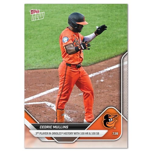 2025 Topps Now 466 Cedric Mullins