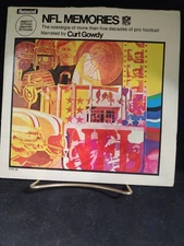 NFL Memories Curt Gowdy Single 45 RPM