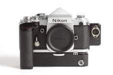 Nikon F2 Body Body Chrome with Oxberry Pro-Copy Slide Back