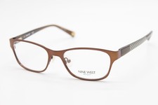 NEW NINE WEST NW1057 210 BROWN AUTHENTIC EYEGLASSES 47-16