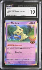 CGC 10 GEM MINT Mimikyu 097/193 Trucco o Scambio BOOster Holo Carta Pokemon