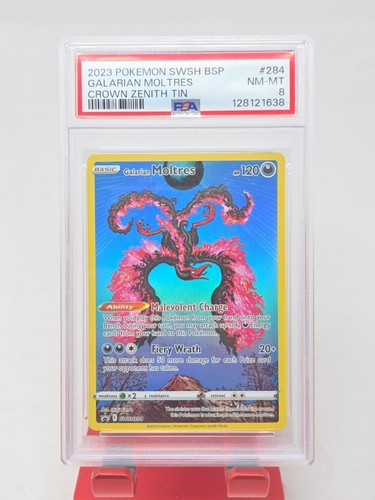 Galarian Moltres graded PSA 8 for sale on eBay