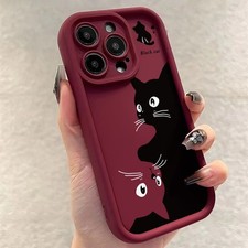 Hot Cat Case For OPPO A5/A6Pro/A60/A80/Reno 15/Realme C85 ShockProof Phone Cover