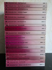 Sammlung 17 Taschenbücher Alexander Kent Kapitän Richard Bolitho Ullstein