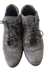 Reebok BOKS Womens Size 7.5 Gray Suede Boots Booties Hiking Vintage