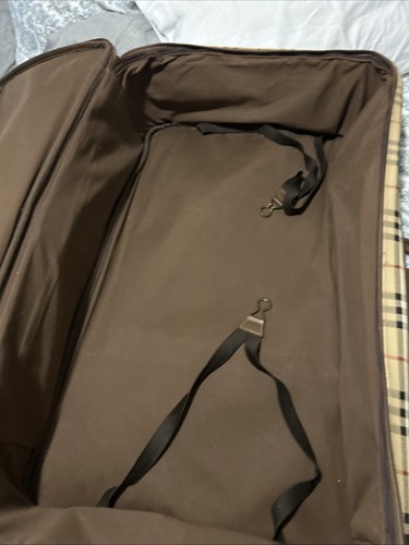 Burberry Suit Case/luggage Preowned Pretty Good Condition. Travel In Style! - Picture 11 of 23
