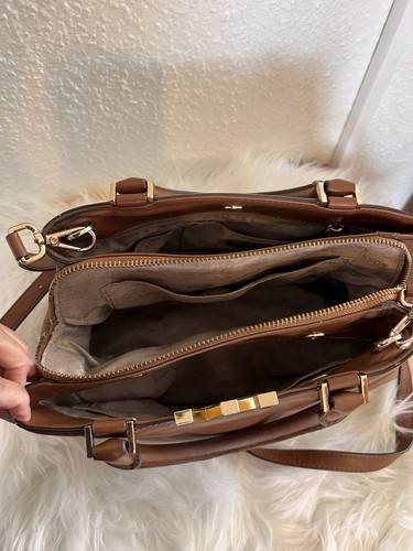 Michael Kors medium Soft Leather Satchel Bag - Picture 17 of 18