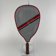 Century Omega Racquetball Racquet with Original Head Cover and Leather Grip