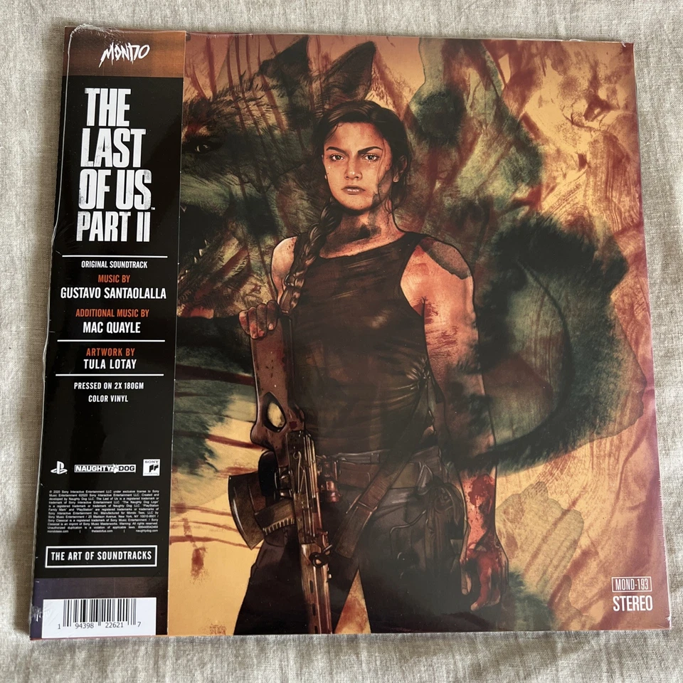 The Last of Us Part II: Original Video Game Soundtrack 2LP SEALED Color Vinyl - Image 2 of 4