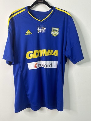 AUTHENTIC ARKA GDYNIA 2016/2017 AWAY KIT SIZE XL
