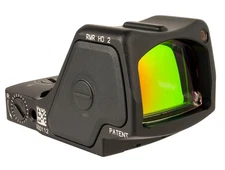 Trijicon RMR HD 1x Reflex Red Dot Sights, 55 MOA Adjustable LED Reticle: 3200002