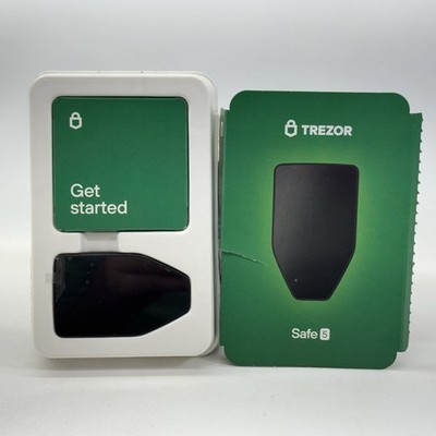 Trezor Safe 5 Passphrase Secure Element Crypto Hardware Wallet Touch Screen TS5