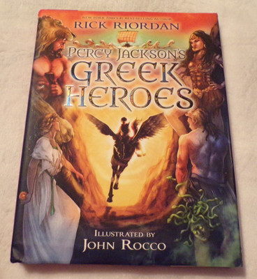 Percy Jackson's Greek Heroes by Rick Riordan (2015, Hardcover) *NEW* 1st Edt