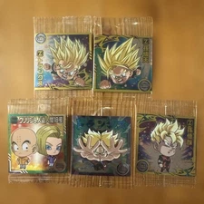 [Immediate purchase OK] Dragon Ball wafer sticker character set of 5