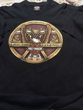 vintage harley davidson Jackson Mississippi Eagle T.shirt XXXL Made In USA