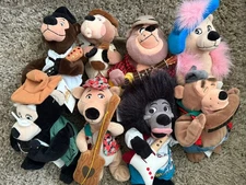 New with Tags Walt Disney Critter Country Bear Mini Bean Bag Plushes, Lot of 8