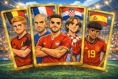Topps EURO 2024 Stickers - Swiss Edition - Parallel - Gold - Yellow - Liste