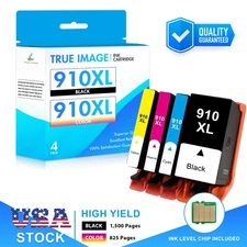 910 XL 910XL Ink Cartridges 4 Pack for HP OfficeJet Pro 8020 8035 8028 8022 8025