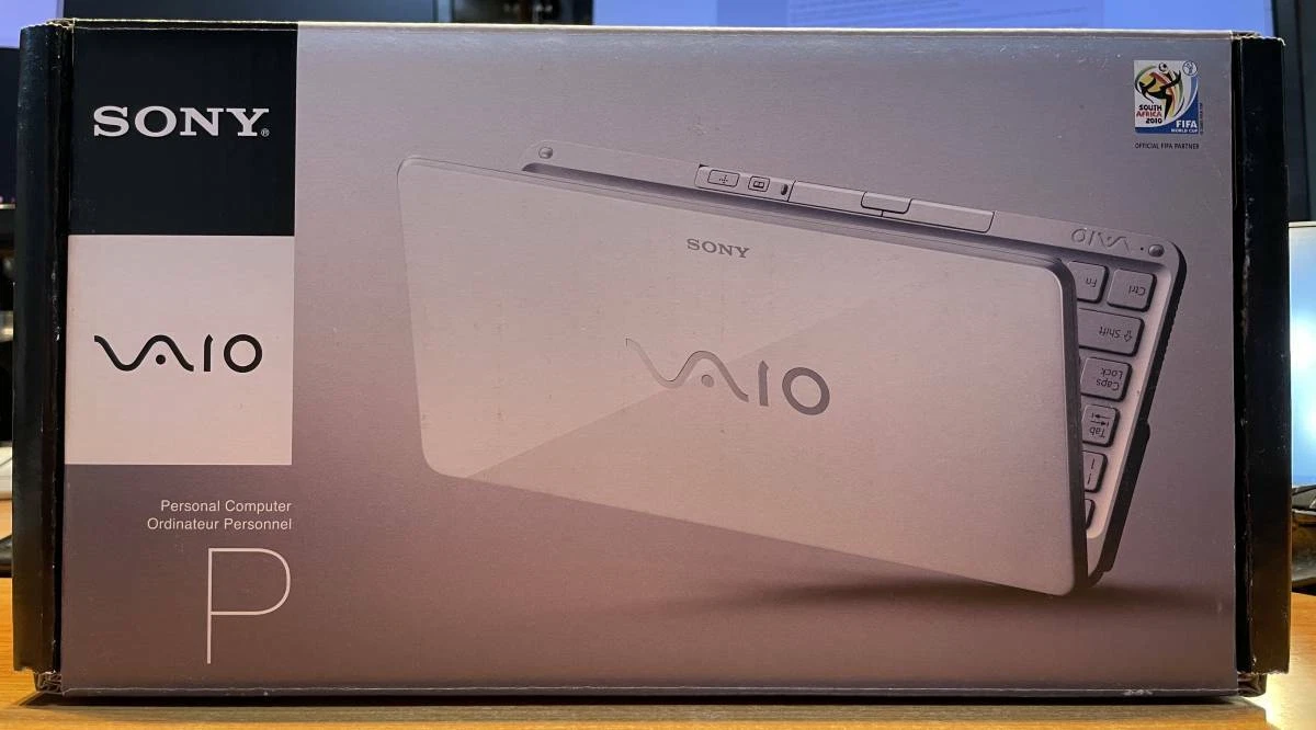 SONY VGN-P70H/W VAIO Type P White SSD conversion Alpine Linux with Box F/S